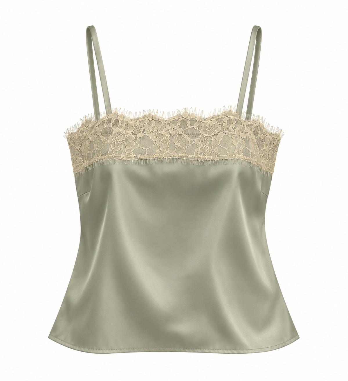 The Sage Silk Top