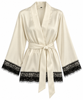 La Rouge Silk Robe