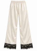 La Rouge Silk Pants