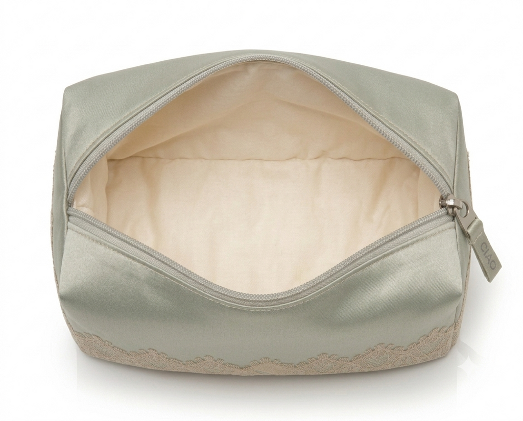 The Sage Makeup Bag